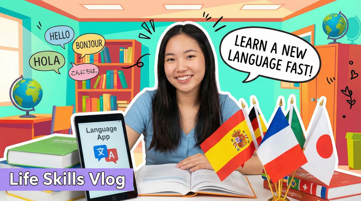 糖心Vlog 糖心Vlog语言学习视频：30天英语口语提升视频演示